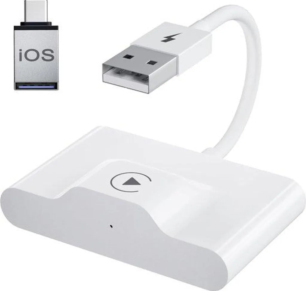 Adaptateur CarPlay sans fil iOS - Convertisseur pour voiture d'origine