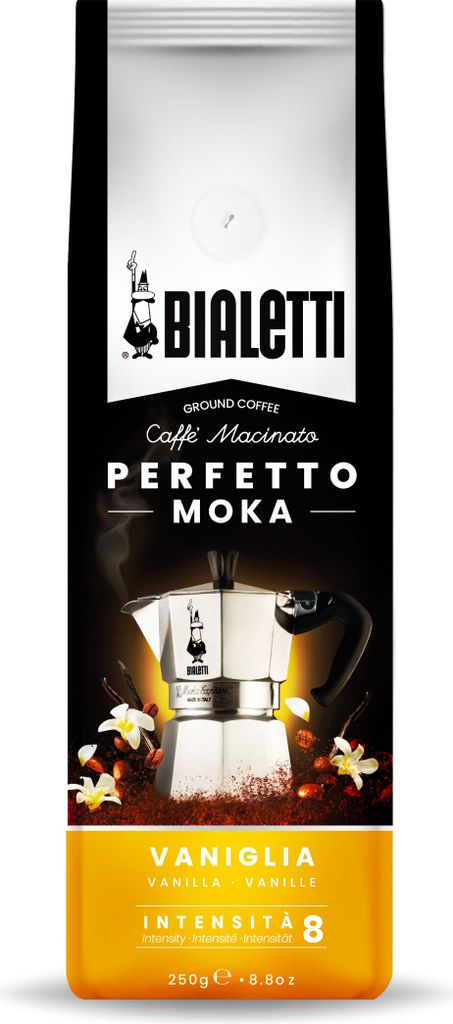 Bialetti Perfetto Moka Vaniglia, Kaffee gemahlen, Produktbild 