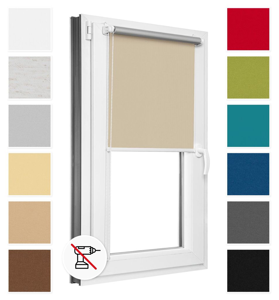 Estika Zatemňovacia roleta bez vŕtania - 45 x 150 cm - Obrázok produktu 