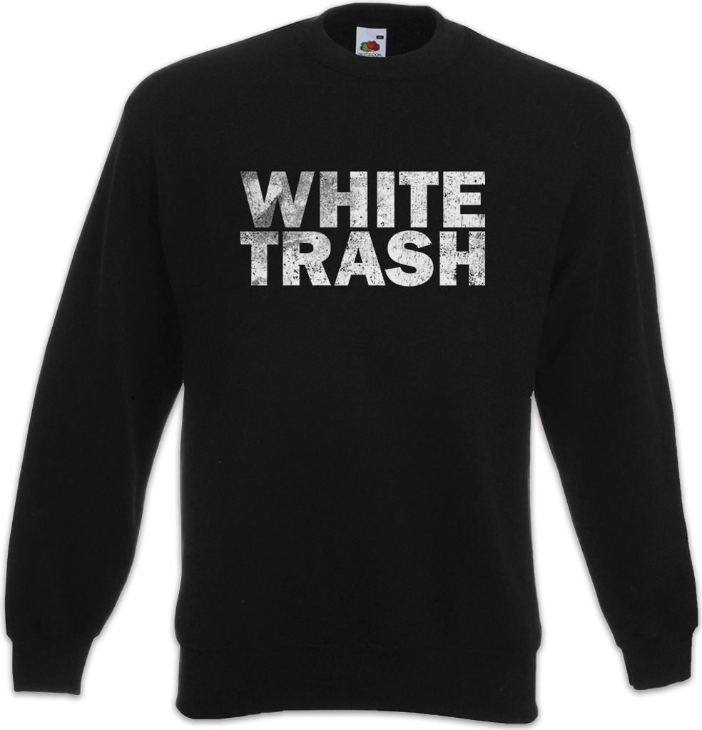 Urban Backwoods White Trash, Sweatshirt, Farbe: Schwarz, Produktbild 