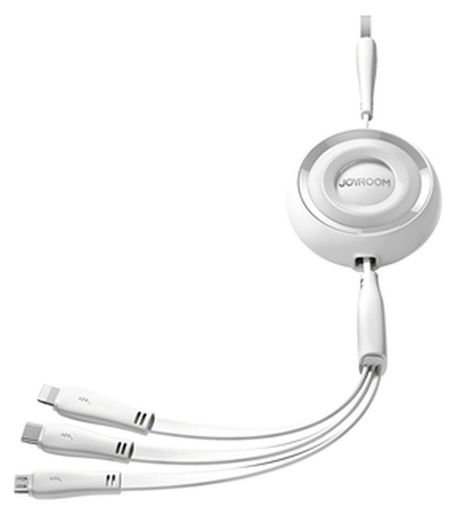 JOYROOM S-A40, 1 m, Lightning, USB C, Męska, Męska, Biały Zdjęcie produktu 