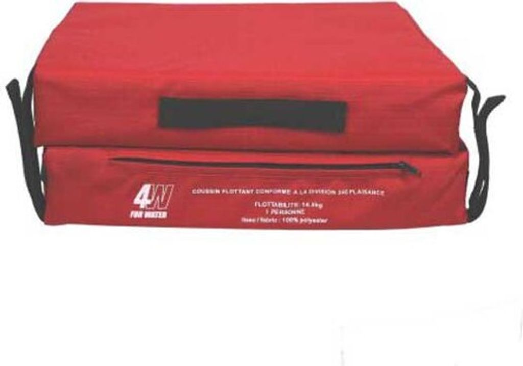 4water 1 Schwimmendes Personenkissen Rot Rot One Size