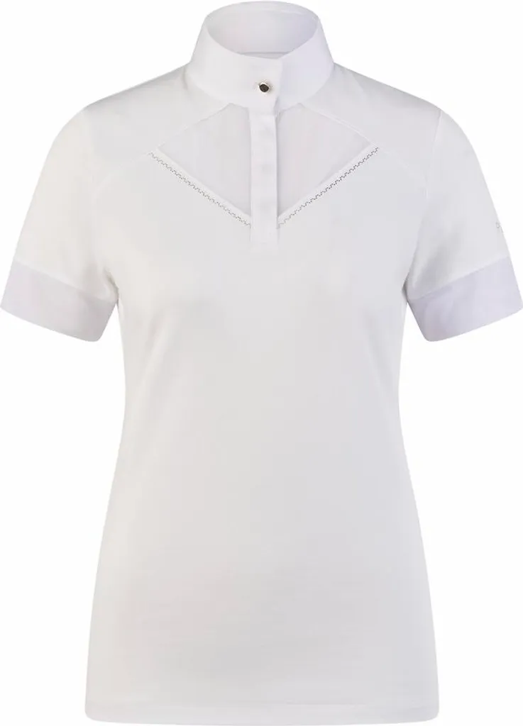 Pikeur Polo Concours Femme Blanc Turnier Sports FS25 Taille 38
