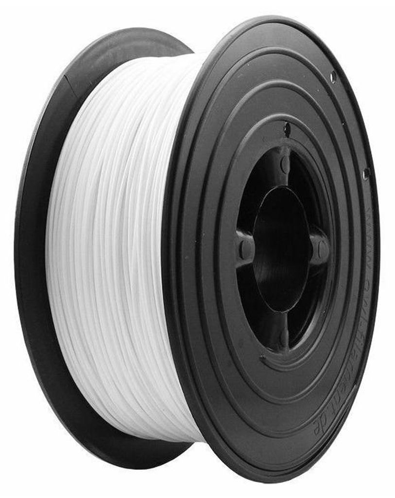 Filamentwerk 3D-Drucker PET-G 1,75mm 1kg Spule Rolle (Weiß) Produktbild 