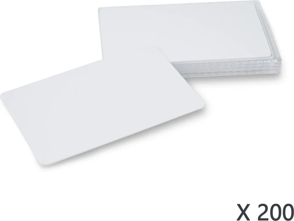 Système de Contrôle d'Accès : 200 Cartes UID 13,56 MHz pour Badges RFID