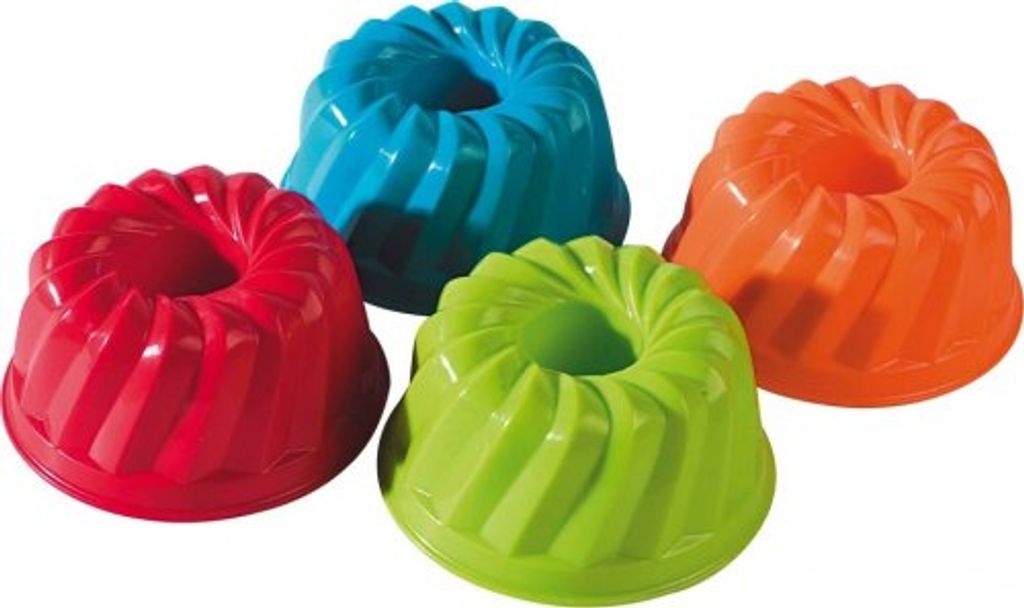 Happy Kidz Sandformen Kuchen, 4-sort. 12 o. 24 Teile Produktbild 