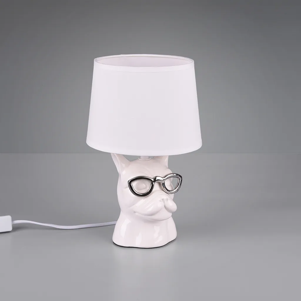 Lampe Akemi Blanc Shadora : fini les lumières agressives dans le salon