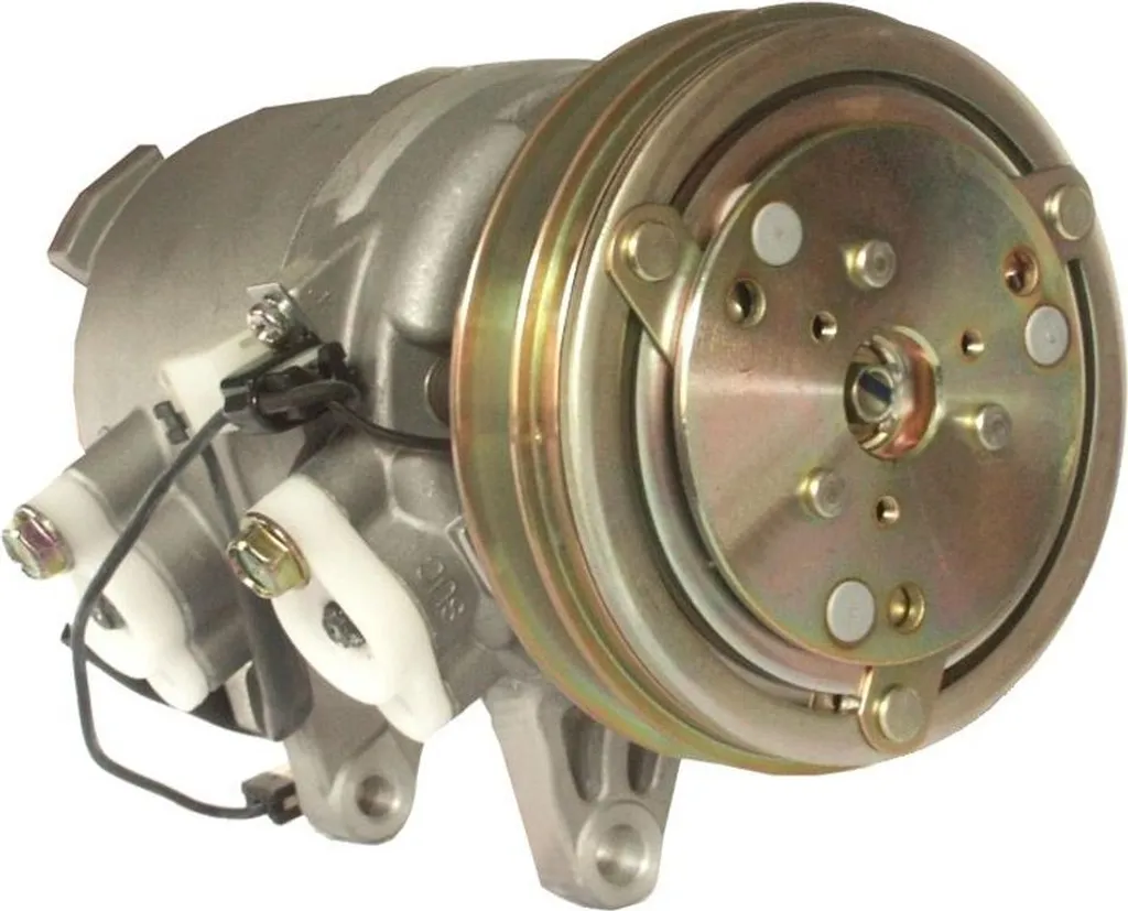 Compresseur clim 12V 136mm robuste pour Nissan Terrano moteur Diesel