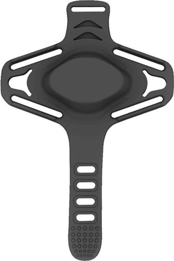 INF Universelle Silikon Fahrrad Handyhalterung – Stoßfest & Stabil, Schwarz