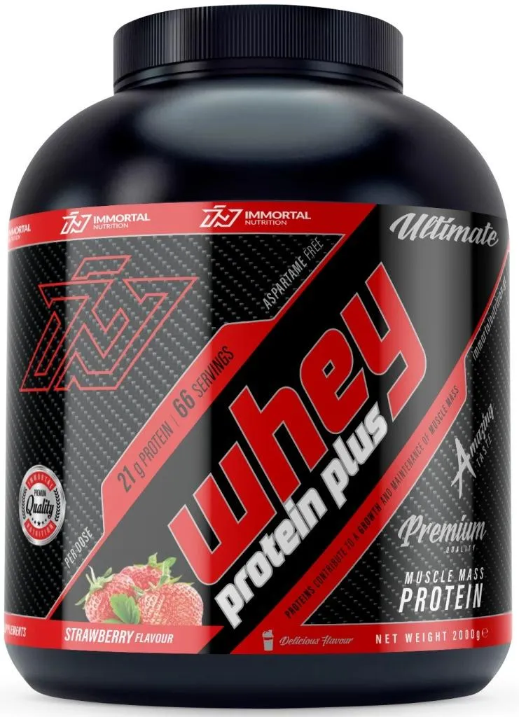 Protéine en Poudre Multicomposante Fraise 2000g - 66 Portions de WPC