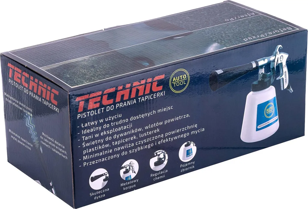 Pistolet de nettoyage cyclonique HCL-01 noir à haute force de rotation - 8