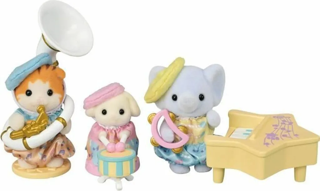 Set Concert de Noël Sylvanian : Idée Cadeau Idéale et Jeu Créatif Enfant