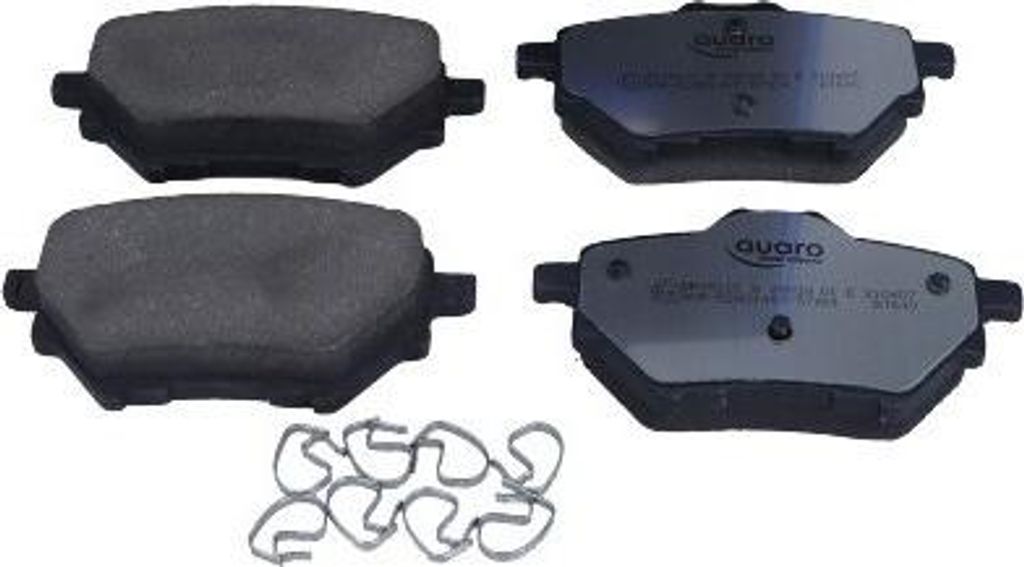 QUARO Bremsbeläge Satz Hinten Bremsklötze für OPEL Corsa F QP3521C