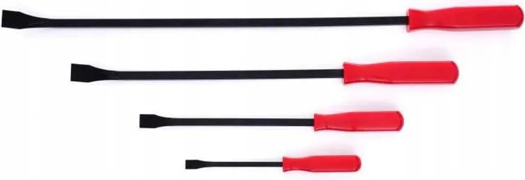 Barre à mine et levier de précision : lot de 4 outils pour garage KD10546