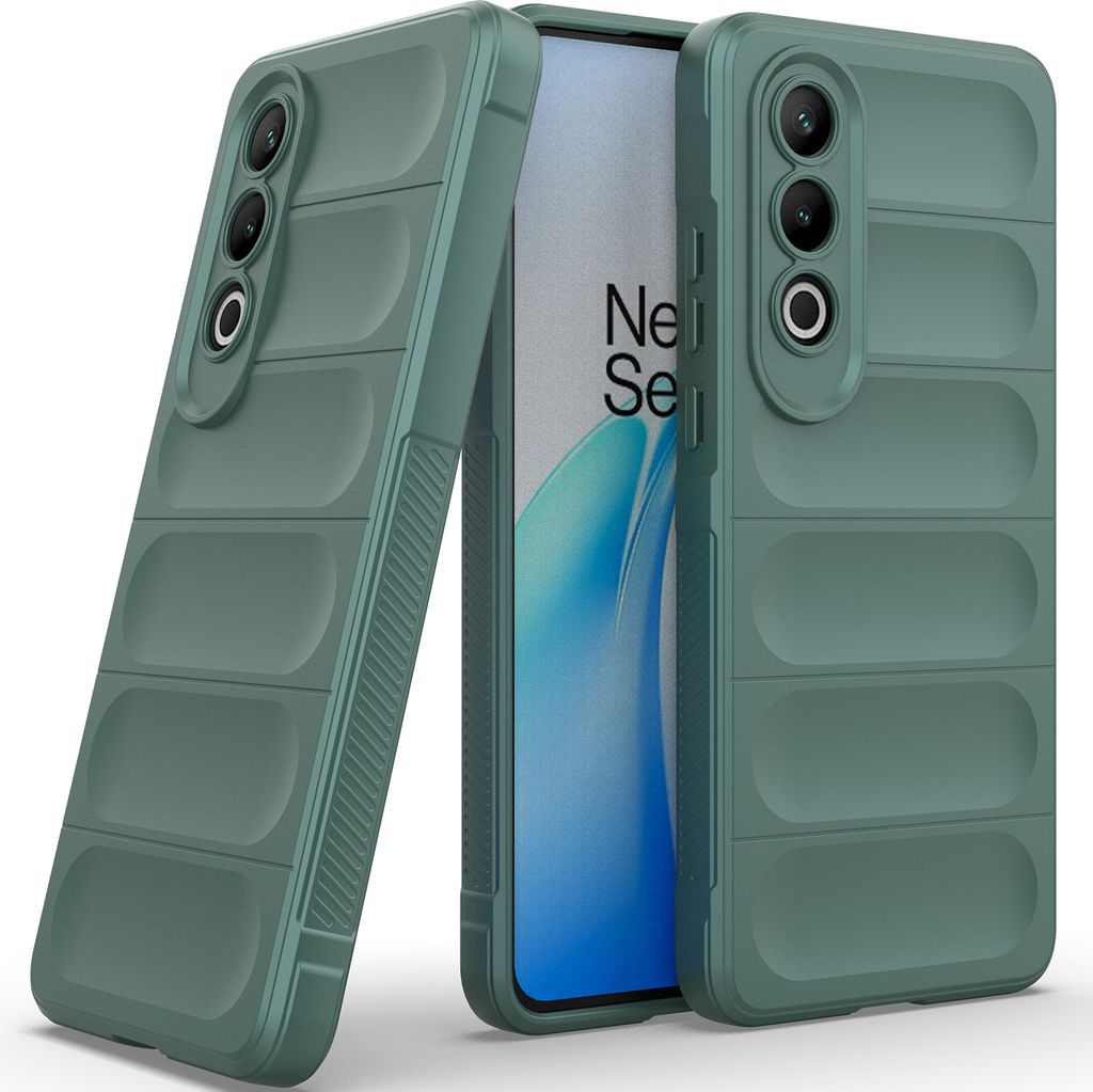 Handyhülle für OnePlus Nord CE4 Weich TPU Silikon Stossfest Anti-rutsch Hülle Grün
