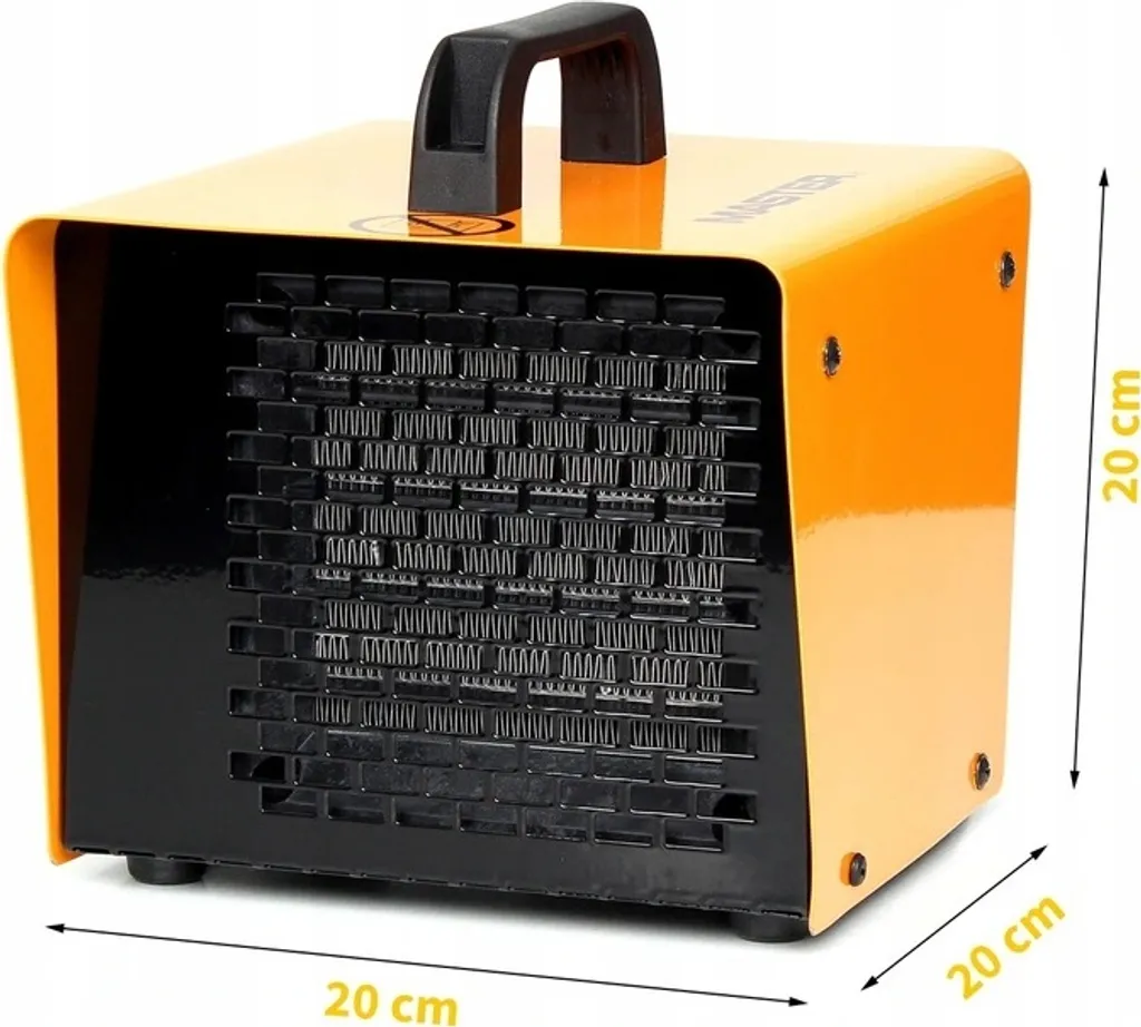 Master Rem B 3Ptc Chauffage Électrique Portable Puissant de 3 kW