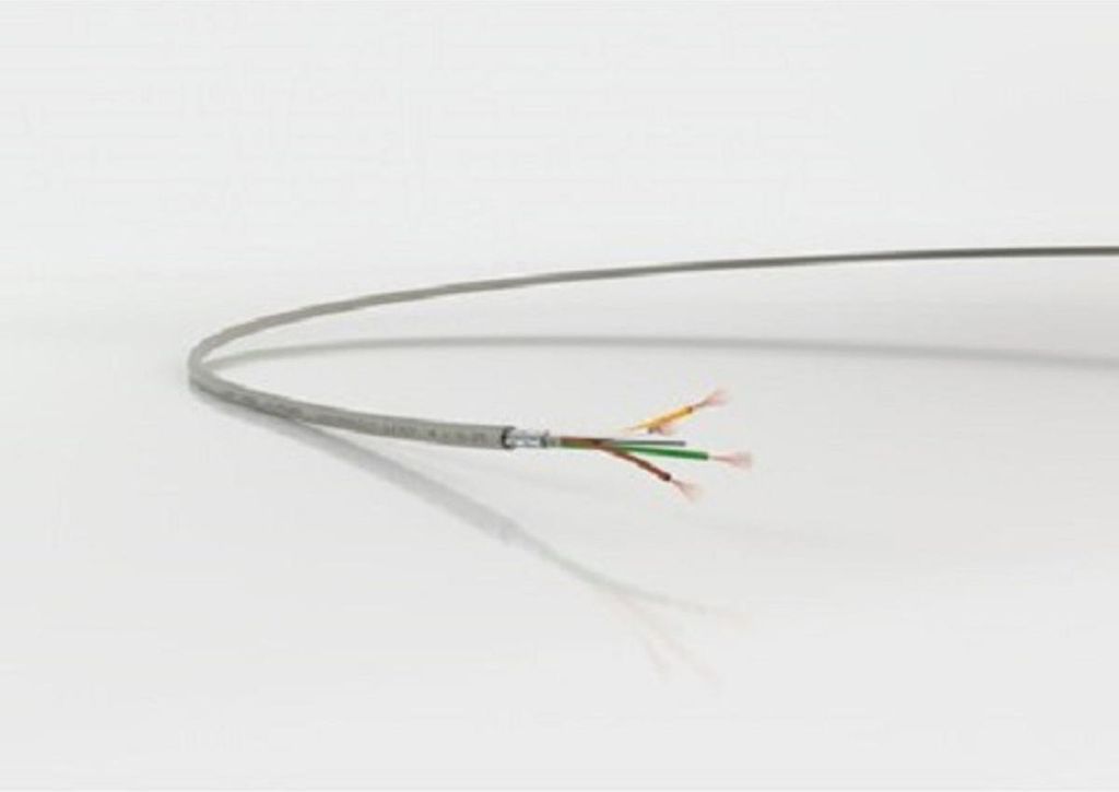 10 Meter Lapp 0034702 LiYCY geschirmte Steuerleitung 2x0,75 mm² I PVC Datenleitung grau I LED Verbindungsleitung I Steuerkabel 2 adrig für Schalt...