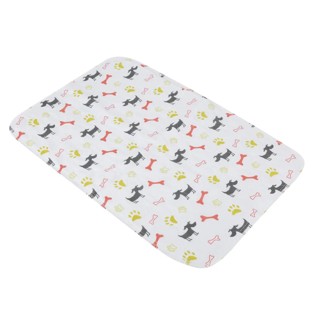 Stampa cartone animato impermeabile riutilizzabile Pet Dog Diaper Urine Pad Pet Pee Pee Mat (40 * 60 cm)