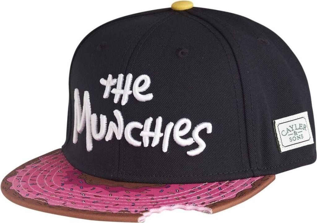 Cayler & Sons Snapback Cap - MUNCHIES schwarz Produktbild 