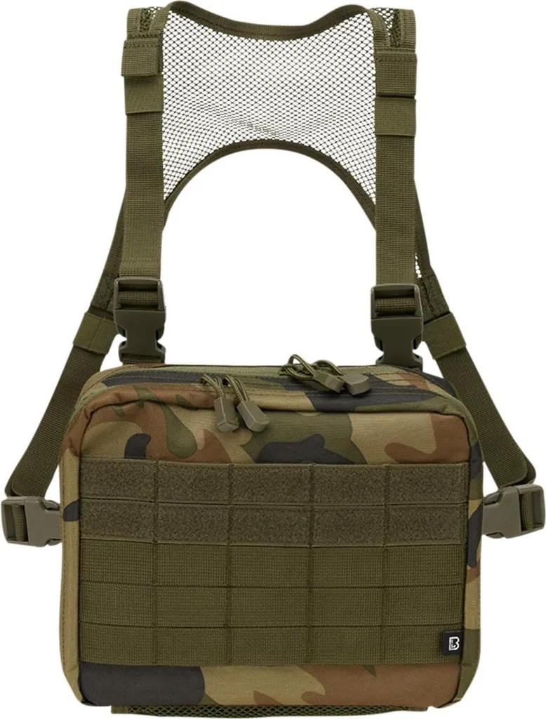 Brandit US Cooper Chest Pack Woodland BD8096 - Il Setup Ideale per il Softair