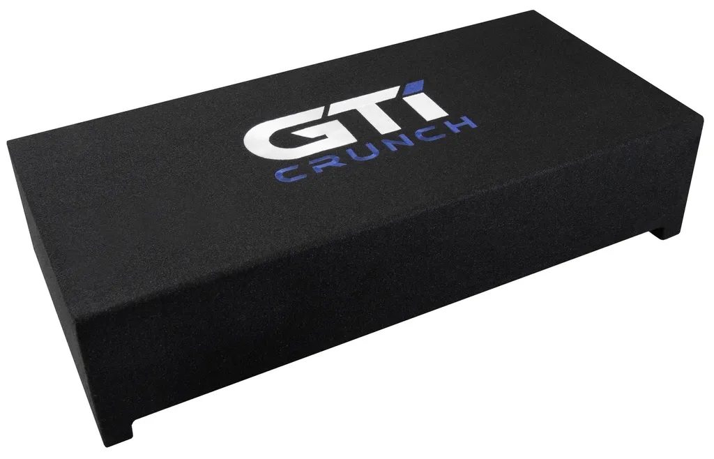 Crunch GTI250S Subwoofer en caisson 25 cm 400W : Basse précise et puissante