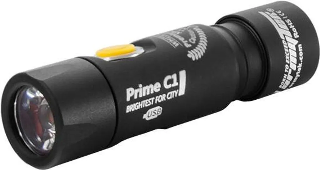 Lampe de poche EDC Armytek Prime C1 Magnet USB Rechargeable 18350 XP-L