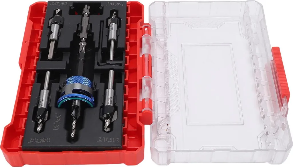 Foret à Chanfreiner M2 Ajustable avec Queue Hexagonale pour Menuisier - 7