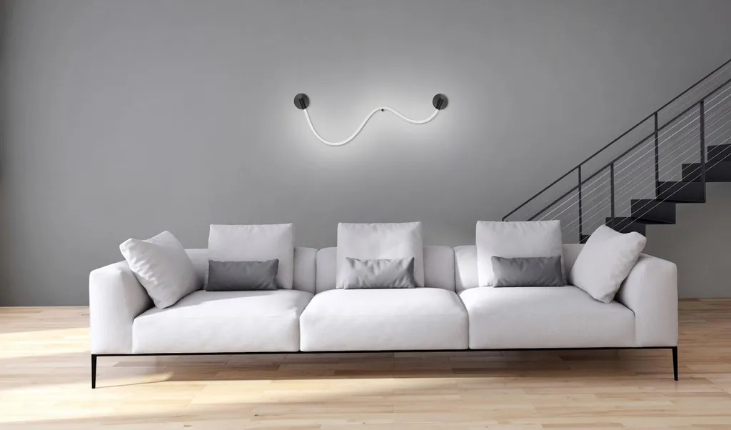 Applique Murale LED Intérieur Design Camelia - Éclairage Doux 3000K - 10