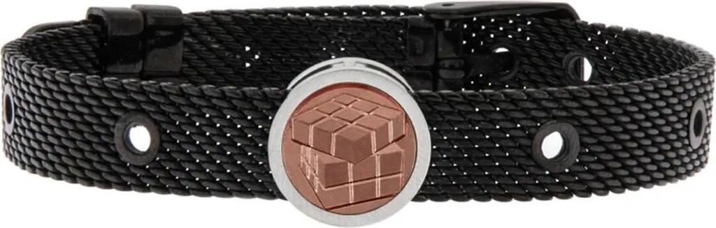 Bracciale da uomo Talent Jewels TJA-5-09-02-2-215 Nero
