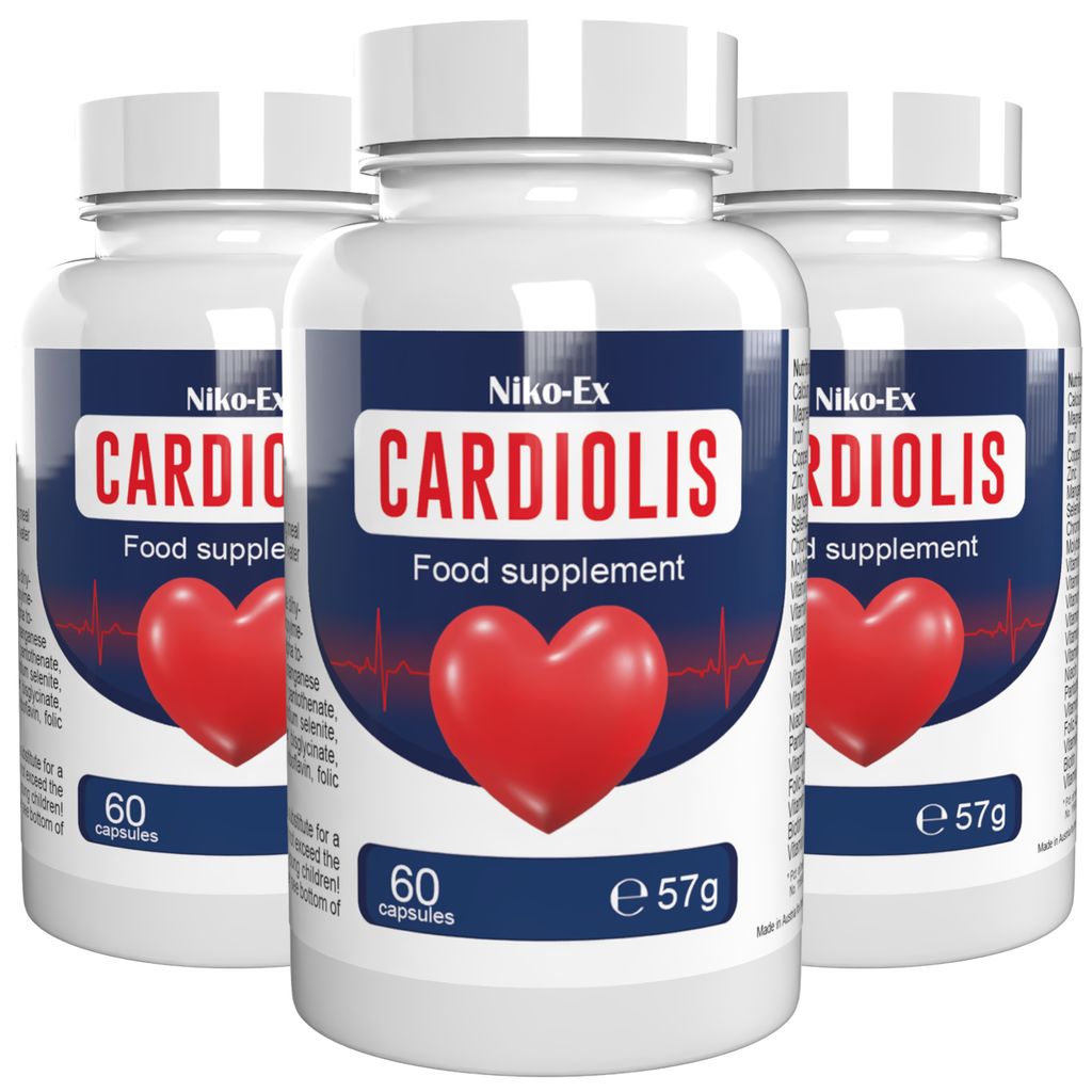 Cardiolis Forte - 180 Gélules (3x 60 Gélules), Paquet de 3 Image du produit 