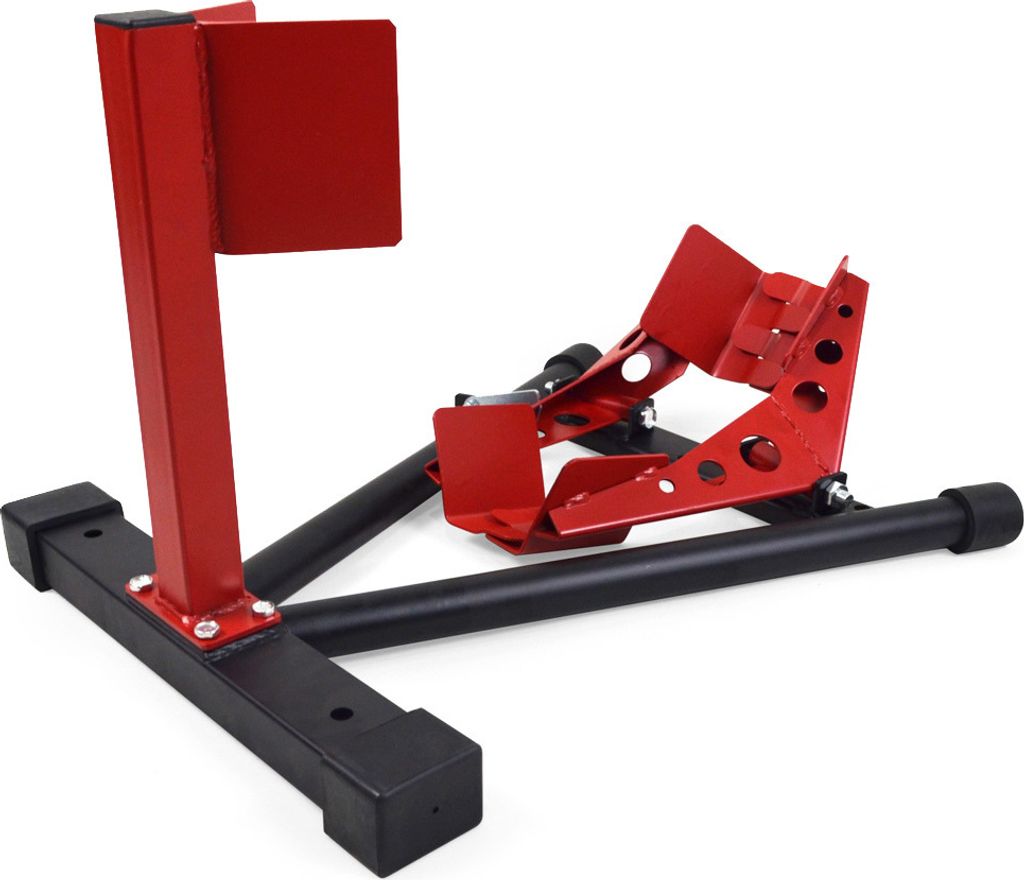 Motorradwippe, Vorderrad Halter, rot