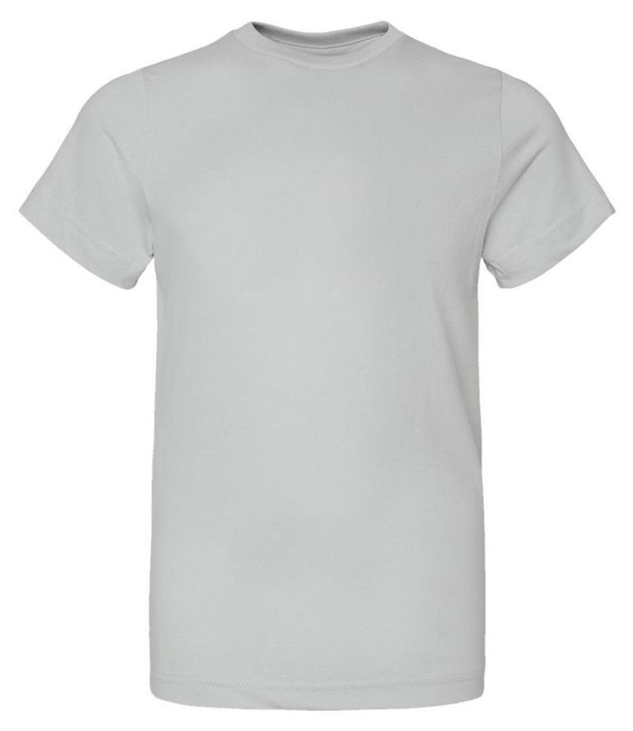 Rabbit Skins - T-Shirt für Kinder, Feiner Jersey LT3211 (152-158) (Silber)