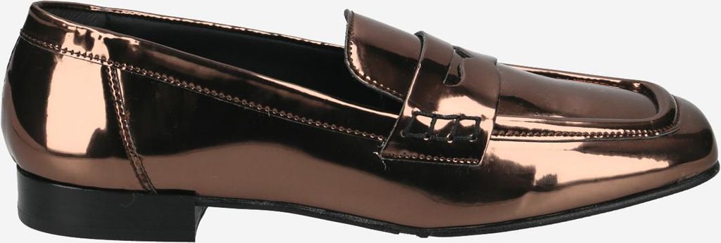 Lüke Schuhe 464-20 Metal 70, Slipper & Mokassin in Braun,metallik für Damen, Größe 37