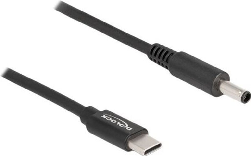 DeLOCK Notebook Ladekabel USB Type-C Stecker zu Dell 4,5 x Produktbild 