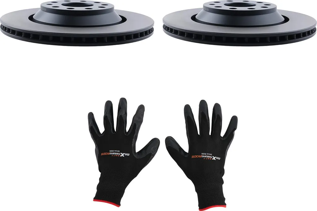 2 Disques de Frein Arrière 1K0615601N pour Audi A3 8P 8V et Audi TT