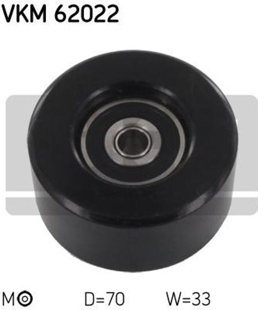 SKF Spannrolle für Keilrippenriemen für Nissan Renault