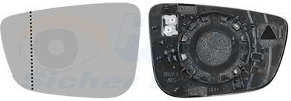 Rétroviseur électrique chauffant VAN WEZEL pour BMW G20 G22 G82 G42