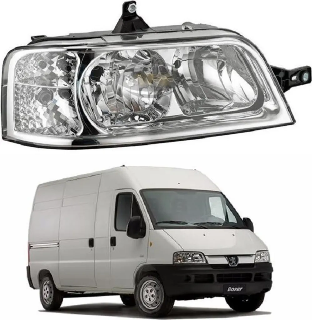 Johns Fari Anteriori Per Peugeot Boxer III (2006-2010) – Coppia Di Fari Sinistro E Destro, Ricambio Auto - 2
