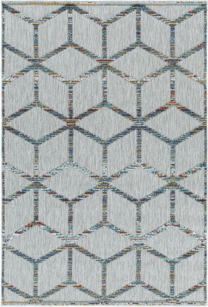 Outdoor Teppich Beatrice rechteckig, Farbe: Multicolor, Größe:240x340 cm