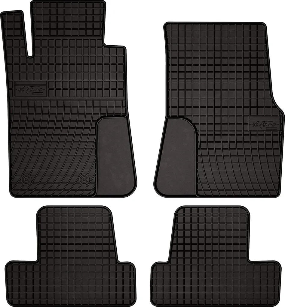 Tappetini Gomma per Mustang MK5 (04-14) | Set 4pz Protezione Totale