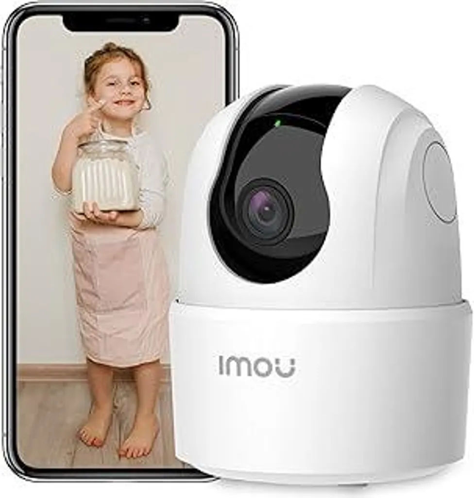 Telecamera Interna Design Imou 2K: Sicurezza 360° Elegante e Discreta