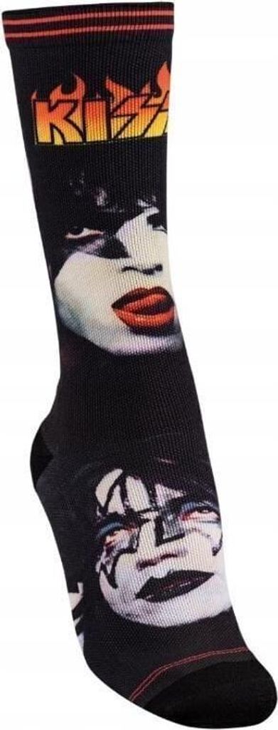 Kiss Kiss Faces One Size Socken