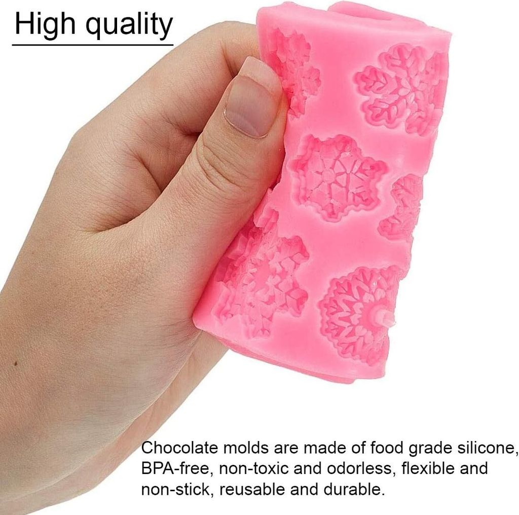 3D-Silikonformen Für Fondant & Seife – Flexibel, Lebensmittelecht, Einfach Zu Reinigen