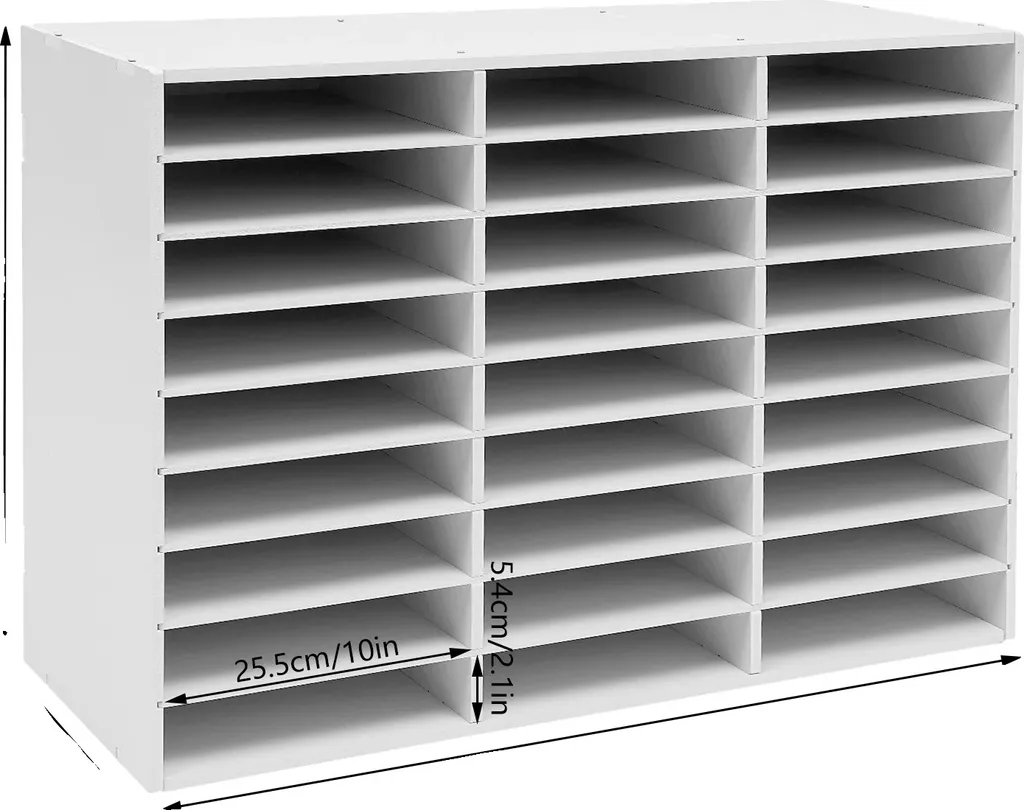 Fini le désordre sur le bureau avec cet organiseur PVC blanc résistant