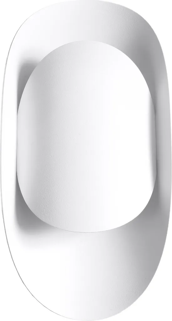 Applique Moderna TEAR Bianco Sollux Lighting Acciaio G9 8W 30cm