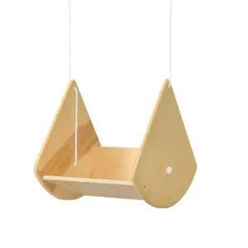 Altalena 3in1 Montessori Cliff AT - Legno Naturale per Interni