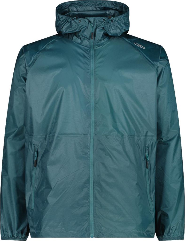 CMP Herren Regenjacke Clima-Protect mit Kapuze blau 50