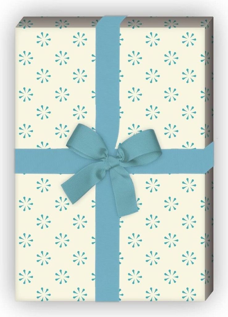 zartes Geschenkpapier für liebevolle Geschenke mit Blümchen Produktbild 
