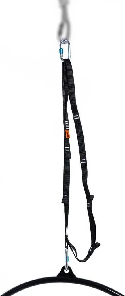 Sangle cerceau aérien réglable matériel de suspension cirque 150cm
