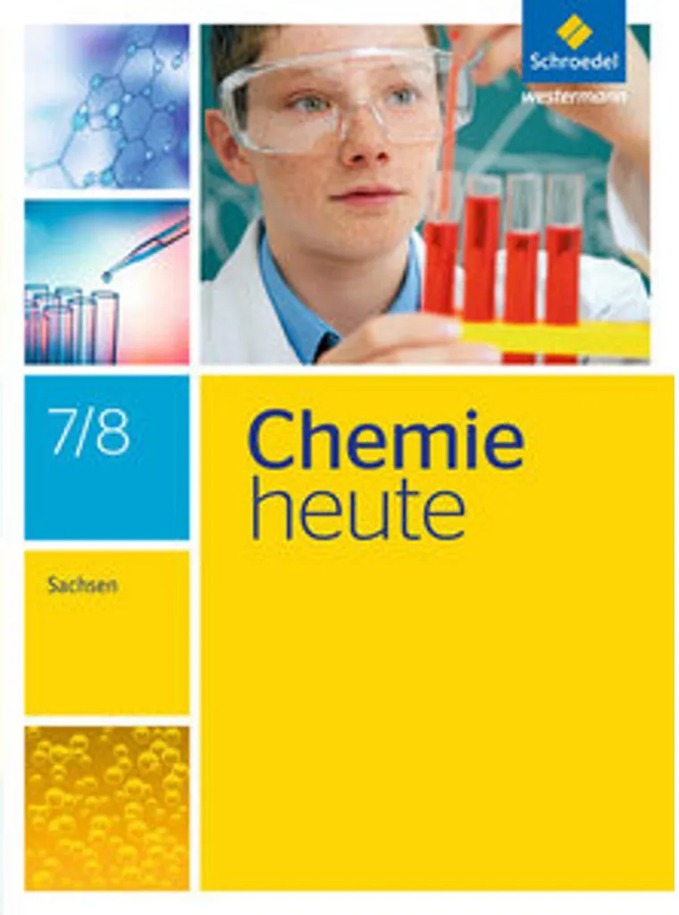 Manuel de chimie Chemie heute 7 / 8. Schulbuch Sachsen pour l'Allemagne